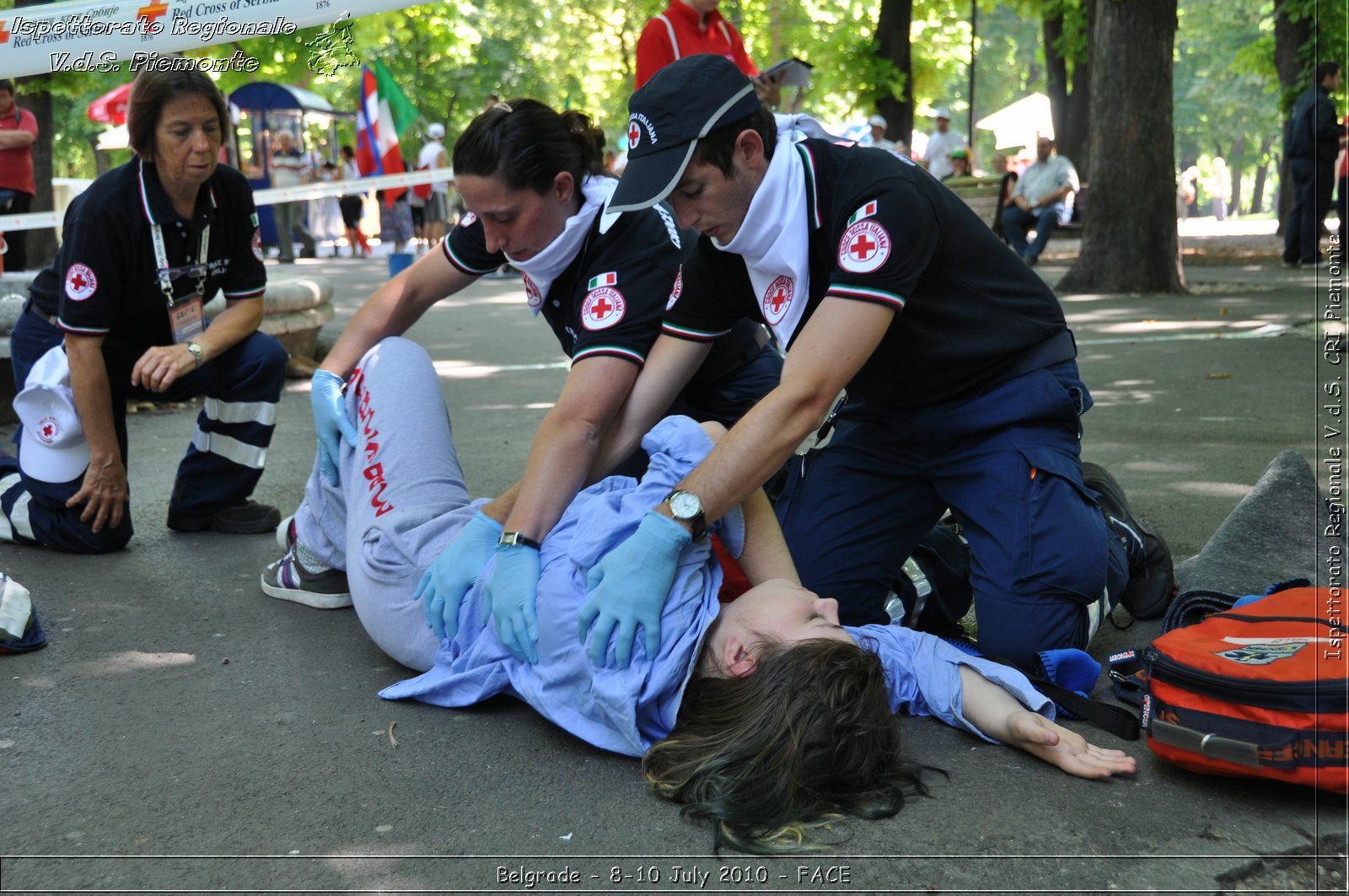 FACE 2010 - First Aid Convention in Europe 8-11 July 2010 Belgrade -  Croce Rossa Italiana - Ispettorato Regionale Volontari del Soccorso Piemonte