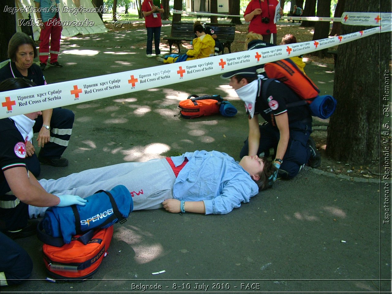 FACE 2010 - First Aid Convention in Europe 8-11 July 2010 Belgrade -  Croce Rossa Italiana - Ispettorato Regionale Volontari del Soccorso Piemonte