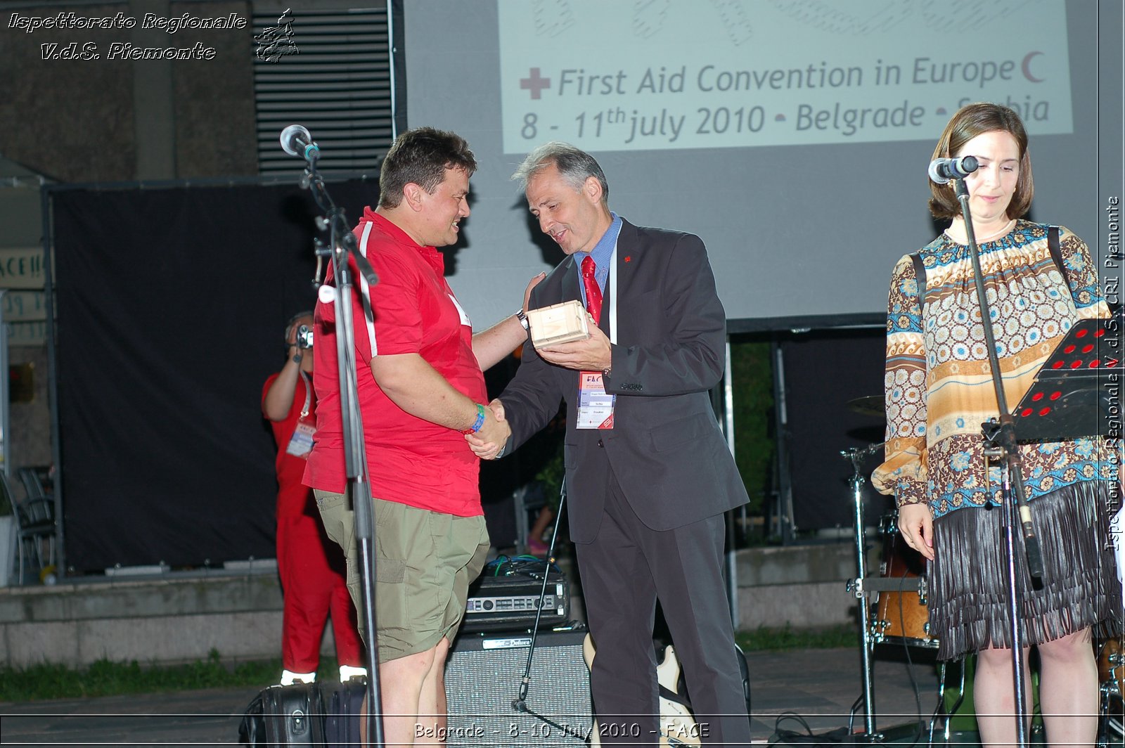 FACE 2010 - First Aid Convention in Europe 8-11 July 2010 Belgrade -  Croce Rossa Italiana - Ispettorato Regionale Volontari del Soccorso Piemonte