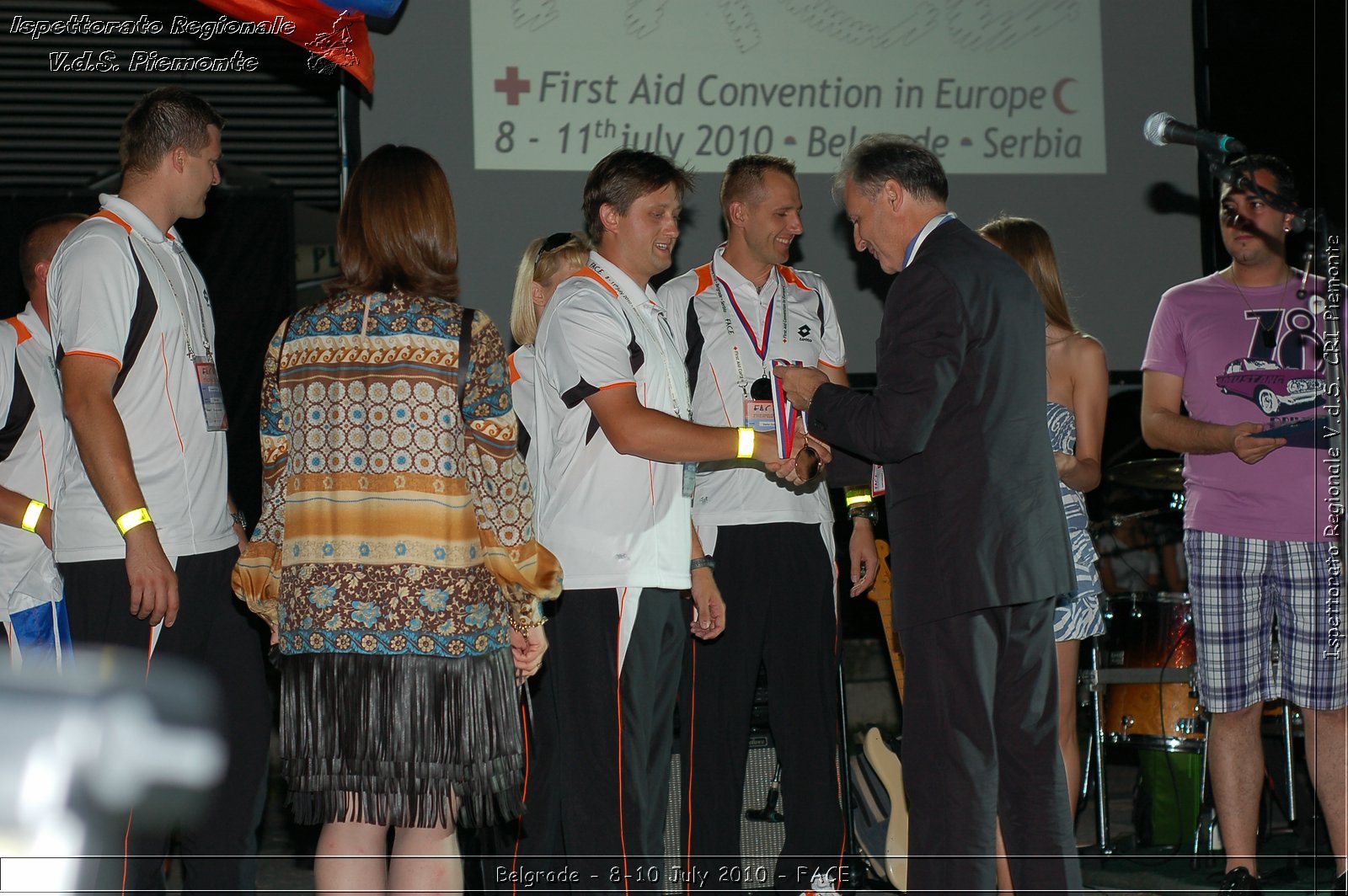 FACE 2010 - First Aid Convention in Europe 8-11 July 2010 Belgrade -  Croce Rossa Italiana - Ispettorato Regionale Volontari del Soccorso Piemonte