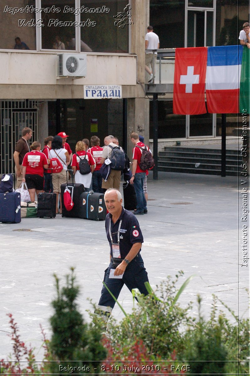 FACE 2010 - First Aid Convention in Europe 8-11 July 2010 Belgrade -  Croce Rossa Italiana - Ispettorato Regionale Volontari del Soccorso Piemonte