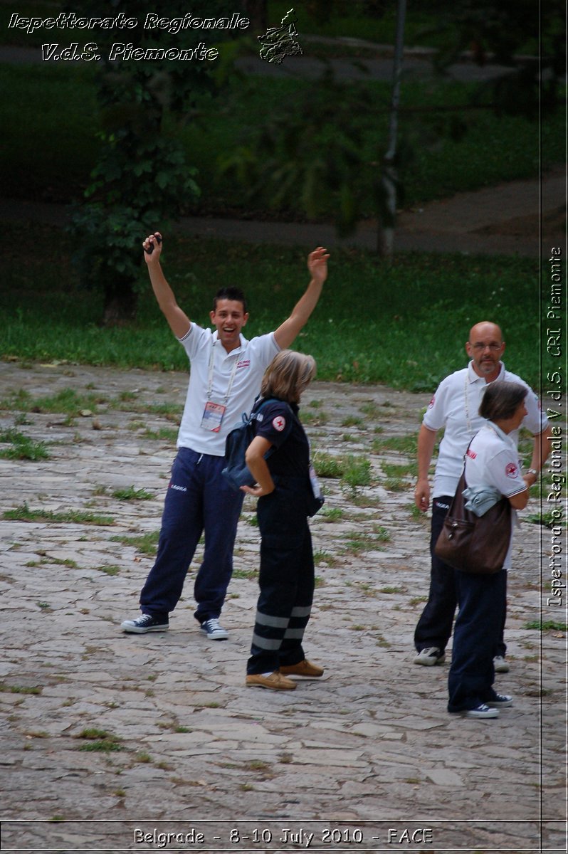 FACE 2010 - First Aid Convention in Europe 8-11 July 2010 Belgrade -  Croce Rossa Italiana - Ispettorato Regionale Volontari del Soccorso Piemonte