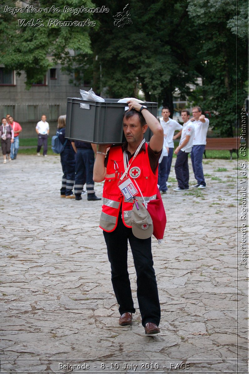 FACE 2010 - First Aid Convention in Europe 8-11 July 2010 Belgrade -  Croce Rossa Italiana - Ispettorato Regionale Volontari del Soccorso Piemonte