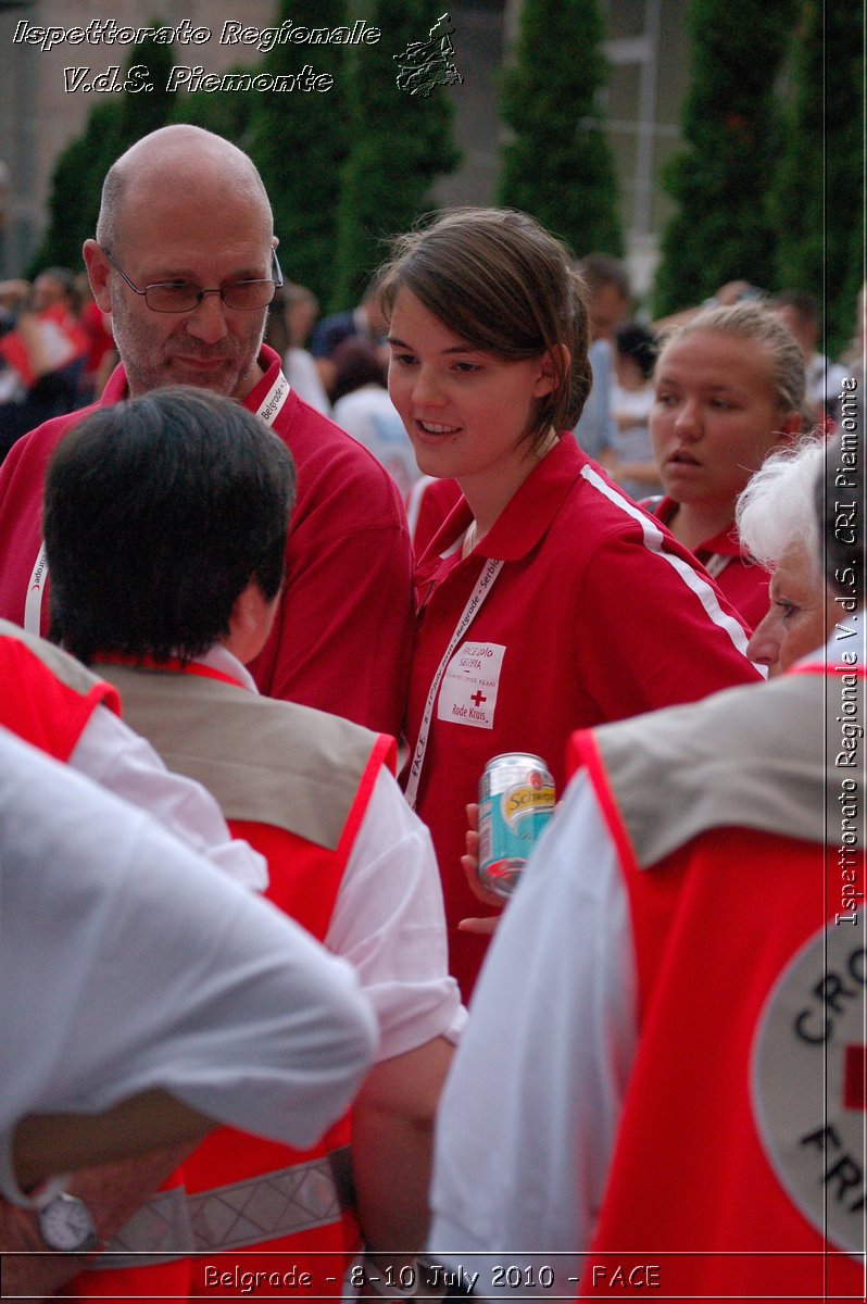 FACE 2010 - First Aid Convention in Europe 8-11 July 2010 Belgrade -  Croce Rossa Italiana - Ispettorato Regionale Volontari del Soccorso Piemonte