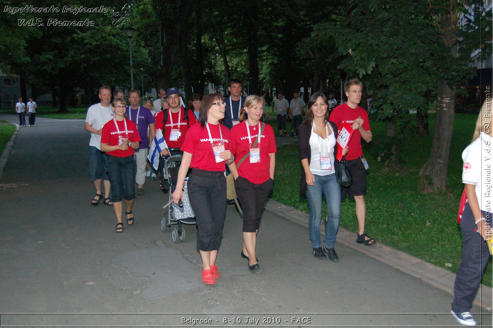 FACE 2010 - First Aid Convention in Europe 8-11 July 2010 Belgrade -  Croce Rossa Italiana - Ispettorato Regionale Volontari del Soccorso Piemonte