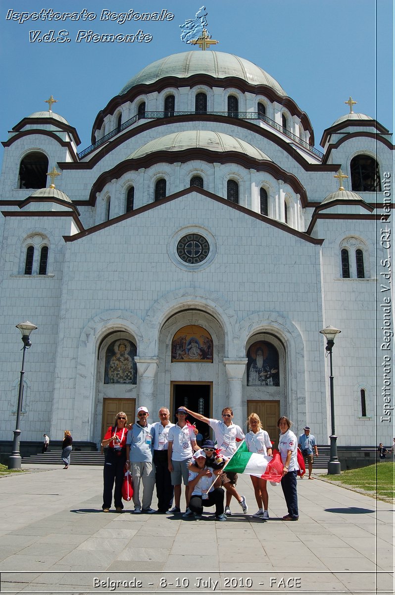 FACE 2010 - First Aid Convention in Europe 8-11 July 2010 Belgrade -  Croce Rossa Italiana - Ispettorato Regionale Volontari del Soccorso Piemonte