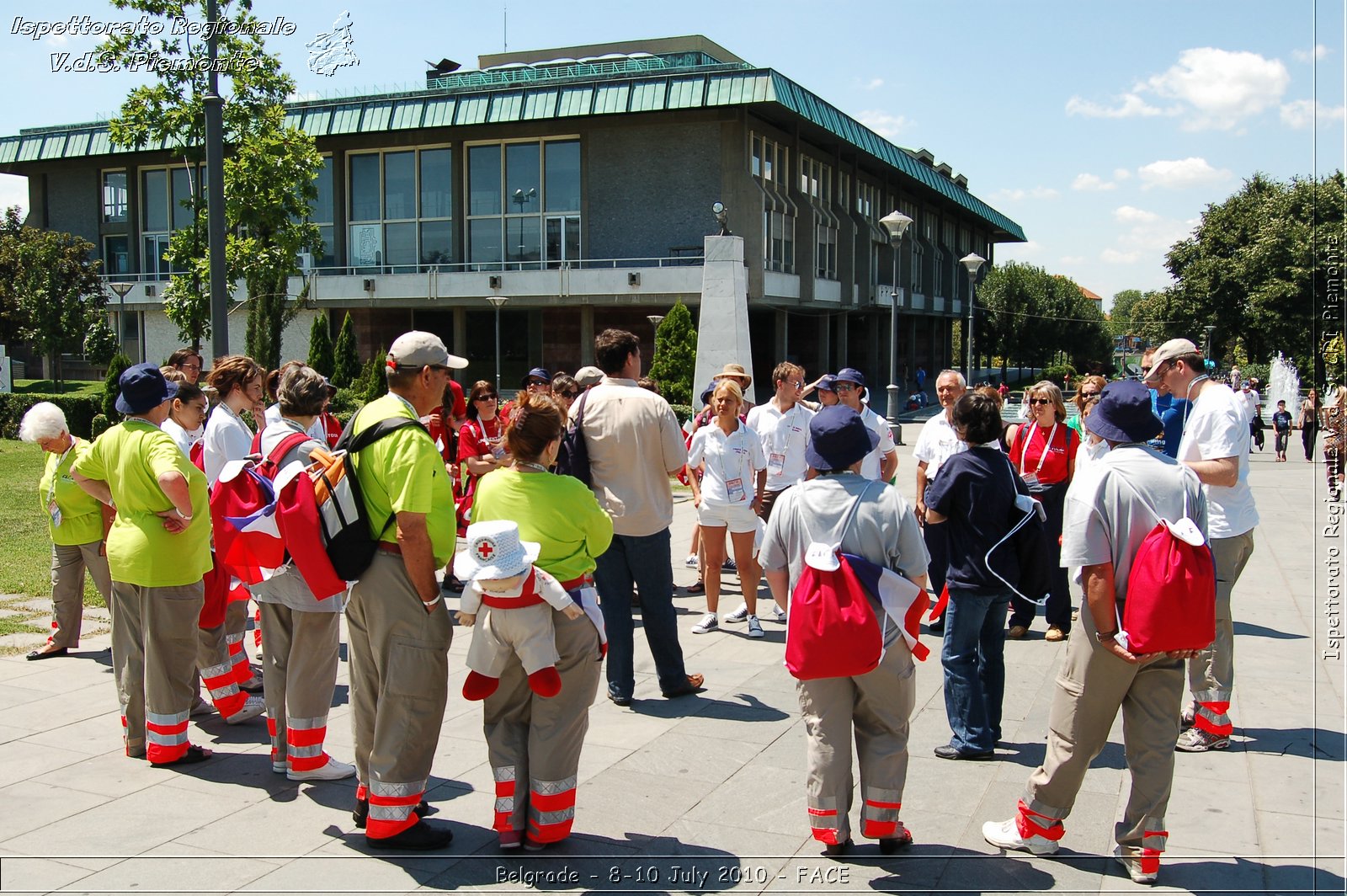 FACE 2010 - First Aid Convention in Europe 8-11 July 2010 Belgrade -  Croce Rossa Italiana - Ispettorato Regionale Volontari del Soccorso Piemonte