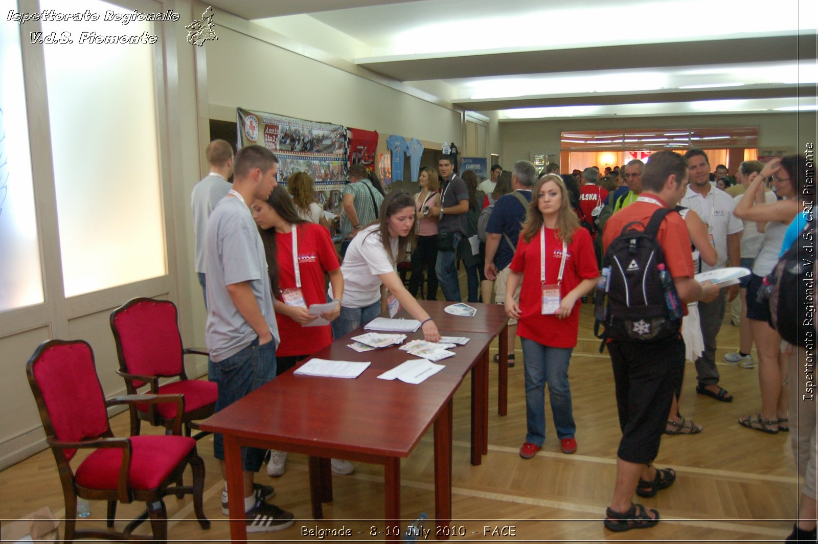 FACE 2010 - First Aid Convention in Europe 8-11 July 2010 Belgrade -  Croce Rossa Italiana - Ispettorato Regionale Volontari del Soccorso Piemonte