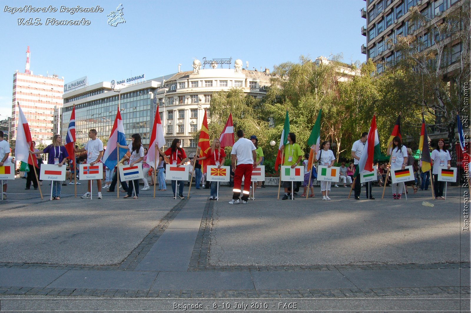 FACE 2010 - First Aid Convention in Europe 8-11 July 2010 Belgrade -  Croce Rossa Italiana - Ispettorato Regionale Volontari del Soccorso Piemonte