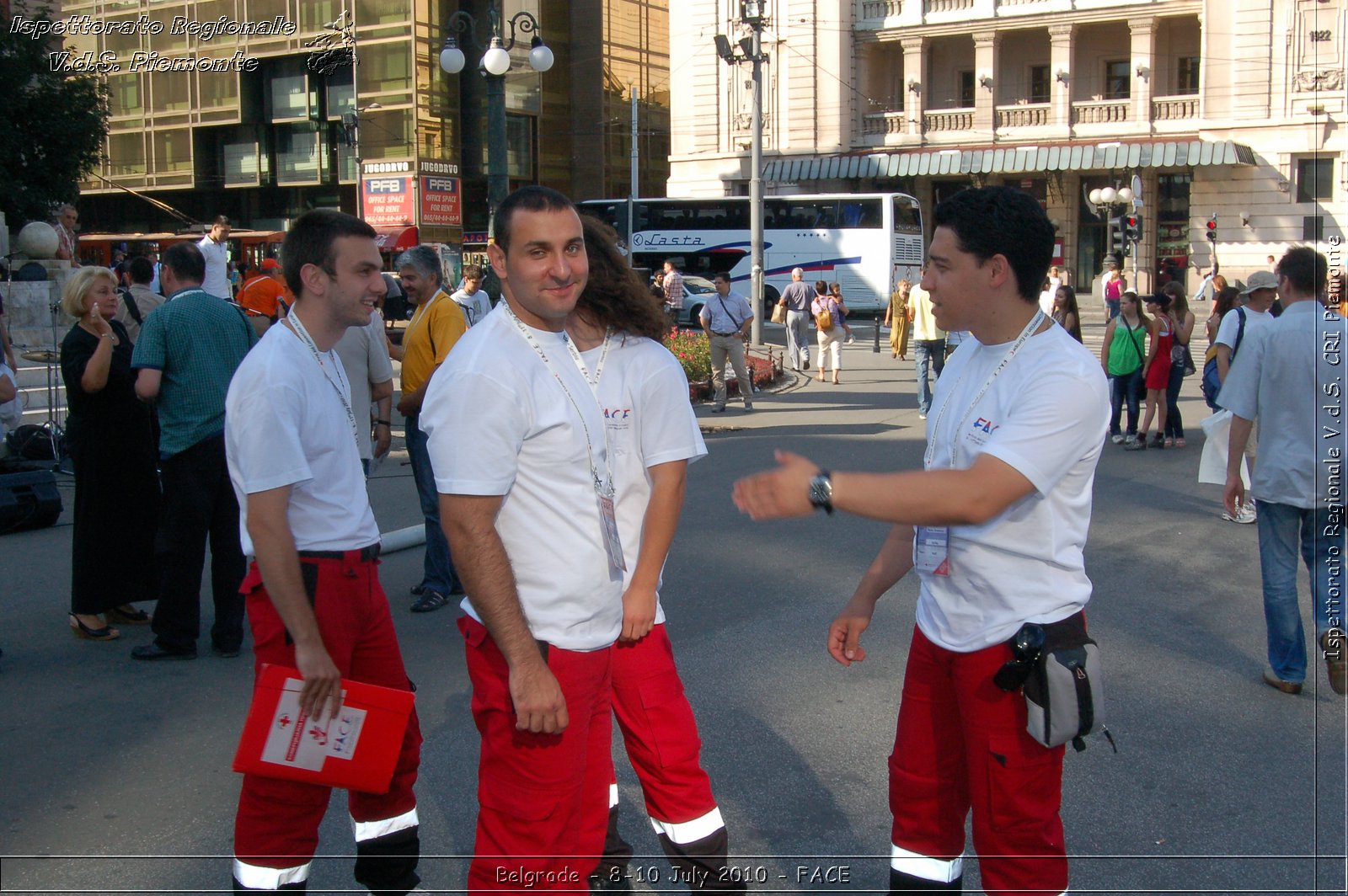 FACE 2010 - First Aid Convention in Europe 8-11 July 2010 Belgrade -  Croce Rossa Italiana - Ispettorato Regionale Volontari del Soccorso Piemonte