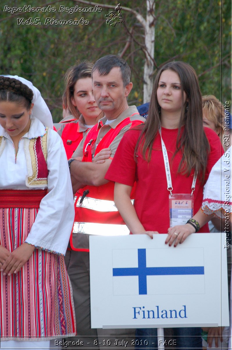 FACE 2010 - First Aid Convention in Europe 8-11 July 2010 Belgrade -  Croce Rossa Italiana - Ispettorato Regionale Volontari del Soccorso Piemonte