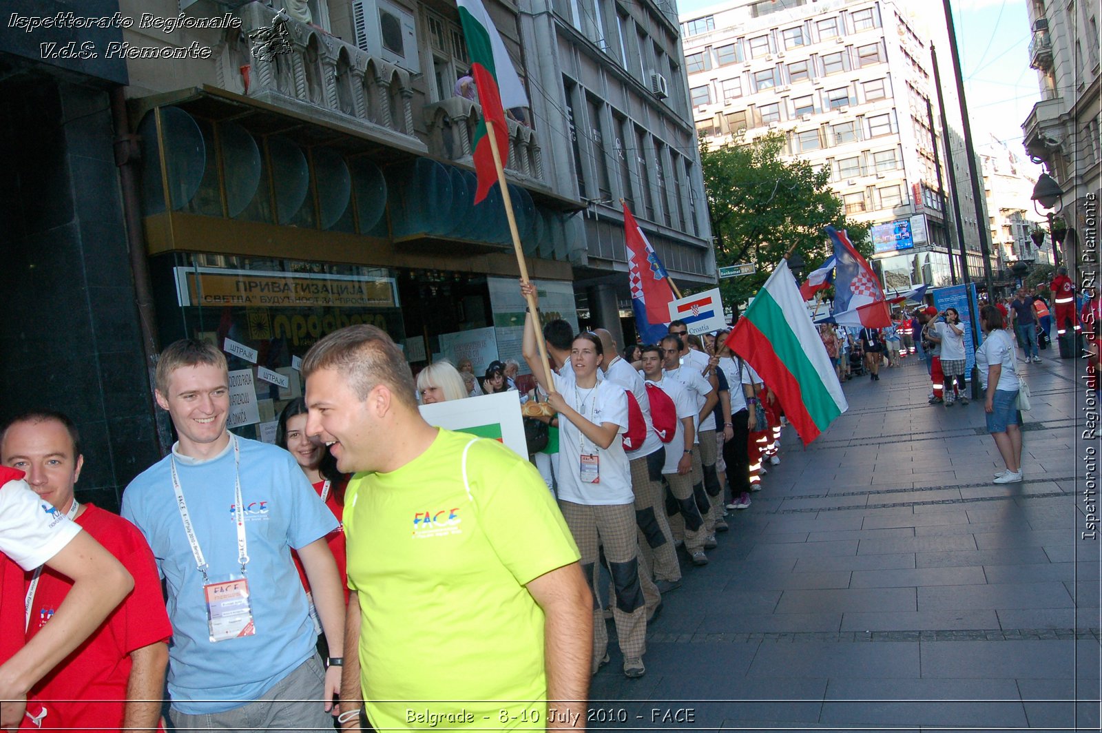 FACE 2010 - First Aid Convention in Europe 8-11 July 2010 Belgrade -  Croce Rossa Italiana - Ispettorato Regionale Volontari del Soccorso Piemonte