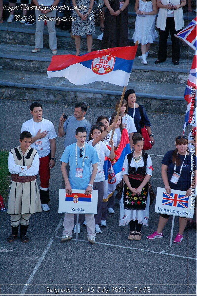 FACE 2010 - First Aid Convention in Europe 8-11 July 2010 Belgrade -  Croce Rossa Italiana - Ispettorato Regionale Volontari del Soccorso Piemonte