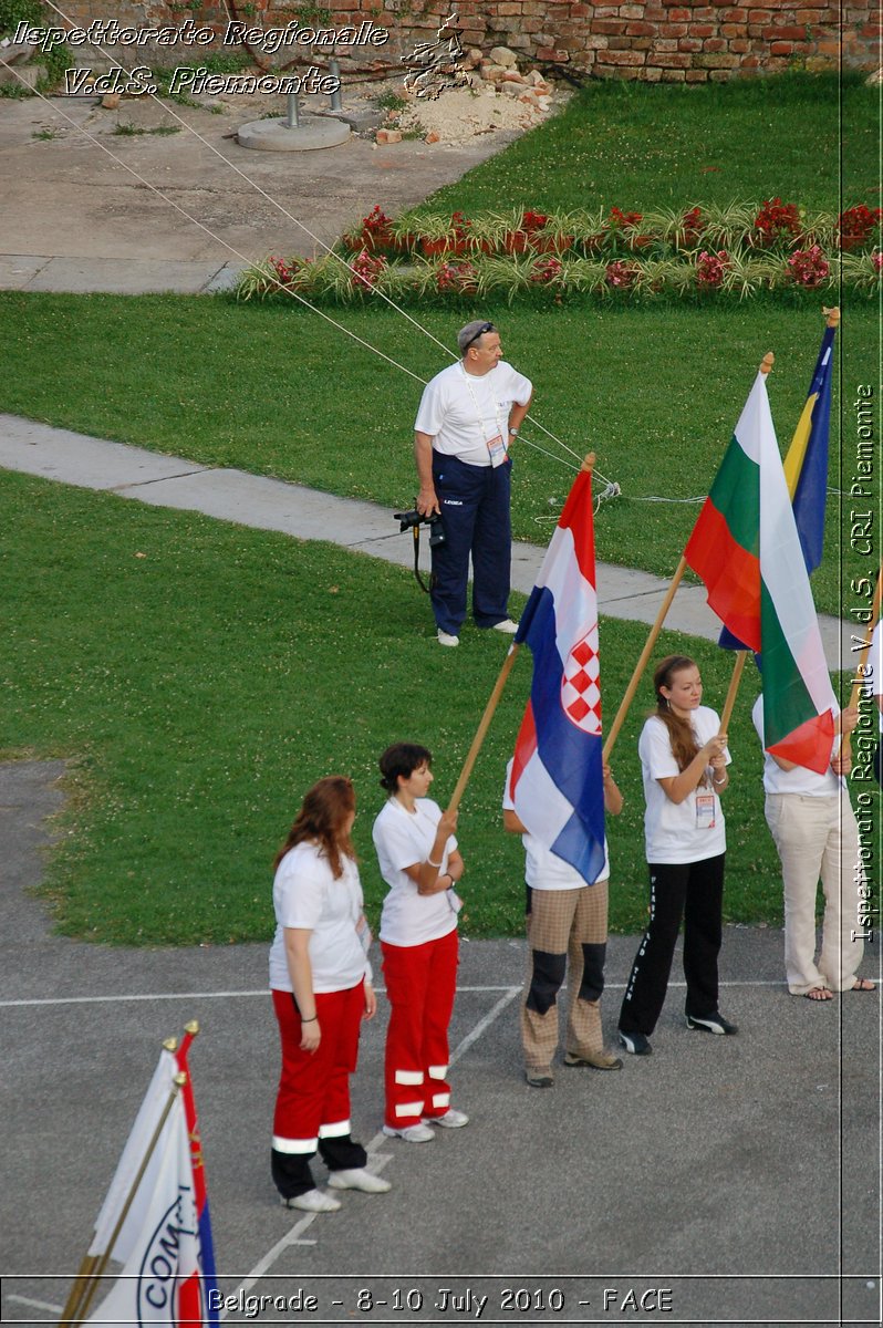 FACE 2010 - First Aid Convention in Europe 8-11 July 2010 Belgrade -  Croce Rossa Italiana - Ispettorato Regionale Volontari del Soccorso Piemonte