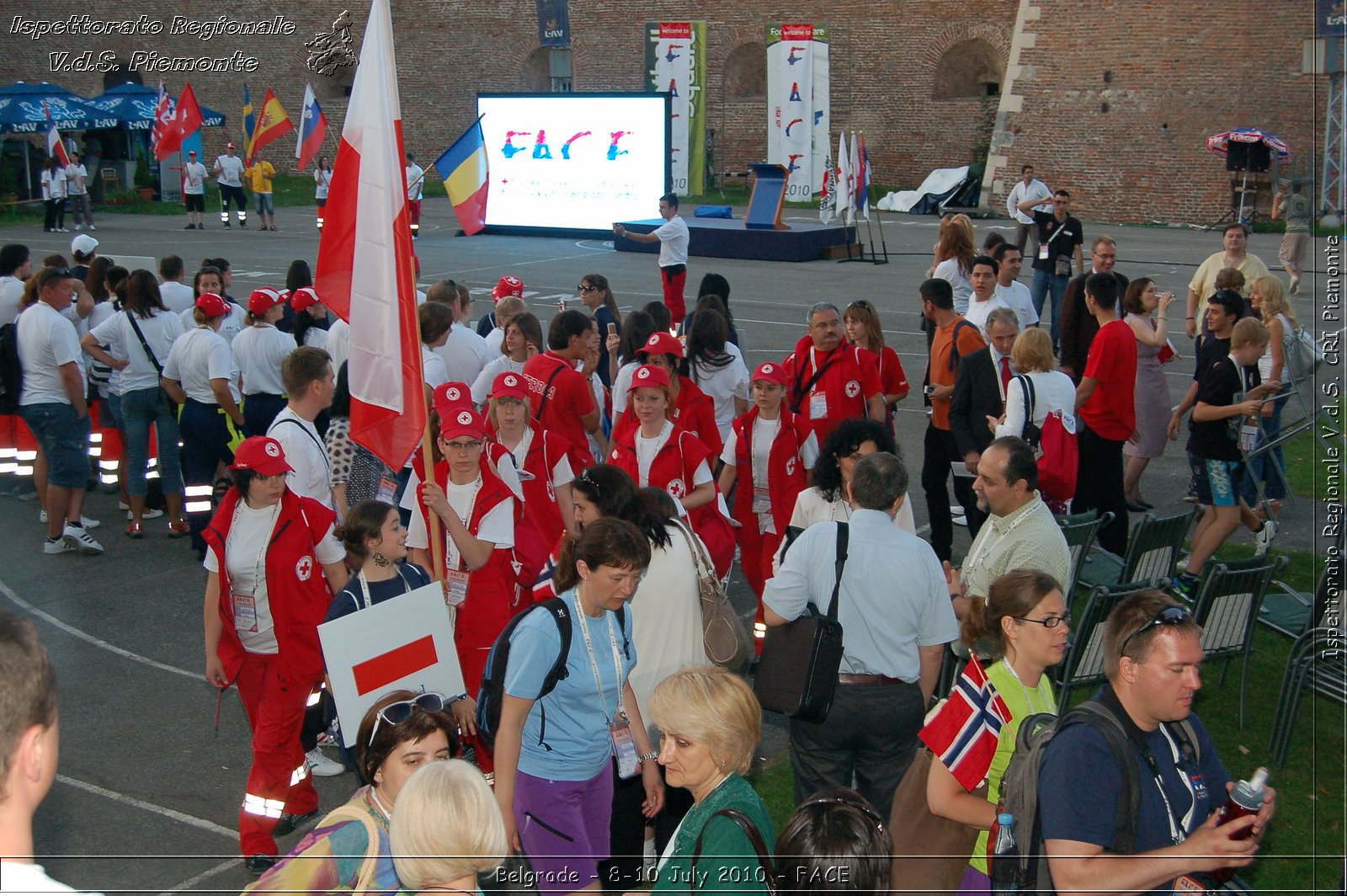 FACE 2010 - First Aid Convention in Europe 8-11 July 2010 Belgrade -  Croce Rossa Italiana - Ispettorato Regionale Volontari del Soccorso Piemonte