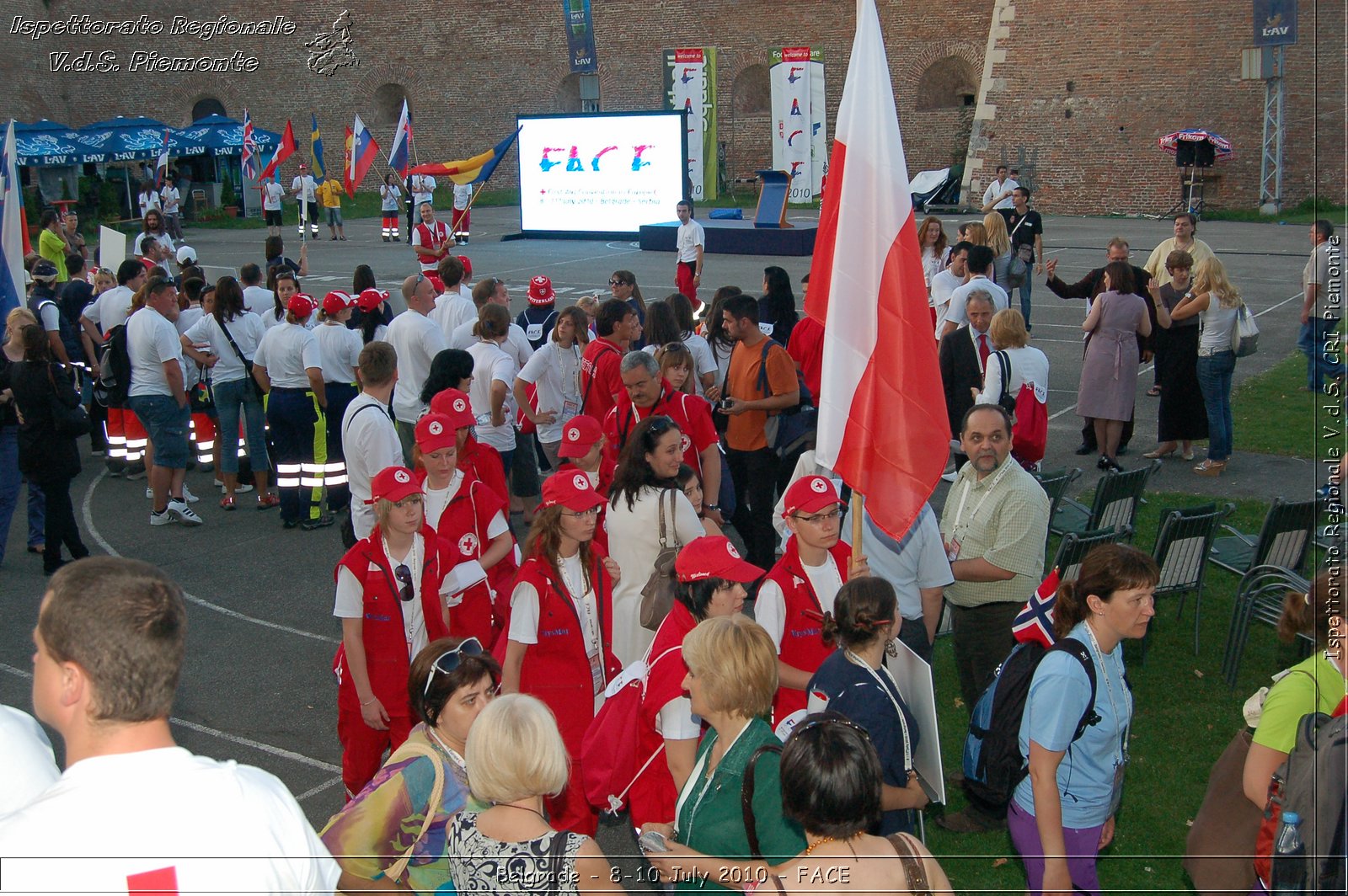 FACE 2010 - First Aid Convention in Europe 8-11 July 2010 Belgrade -  Croce Rossa Italiana - Ispettorato Regionale Volontari del Soccorso Piemonte