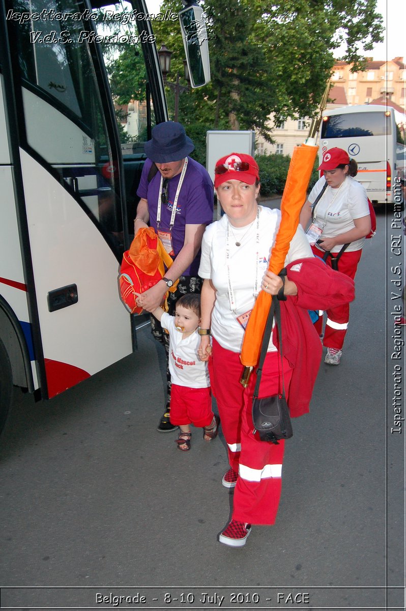 FACE 2010 - First Aid Convention in Europe 8-11 July 2010 Belgrade -  Croce Rossa Italiana - Ispettorato Regionale Volontari del Soccorso Piemonte