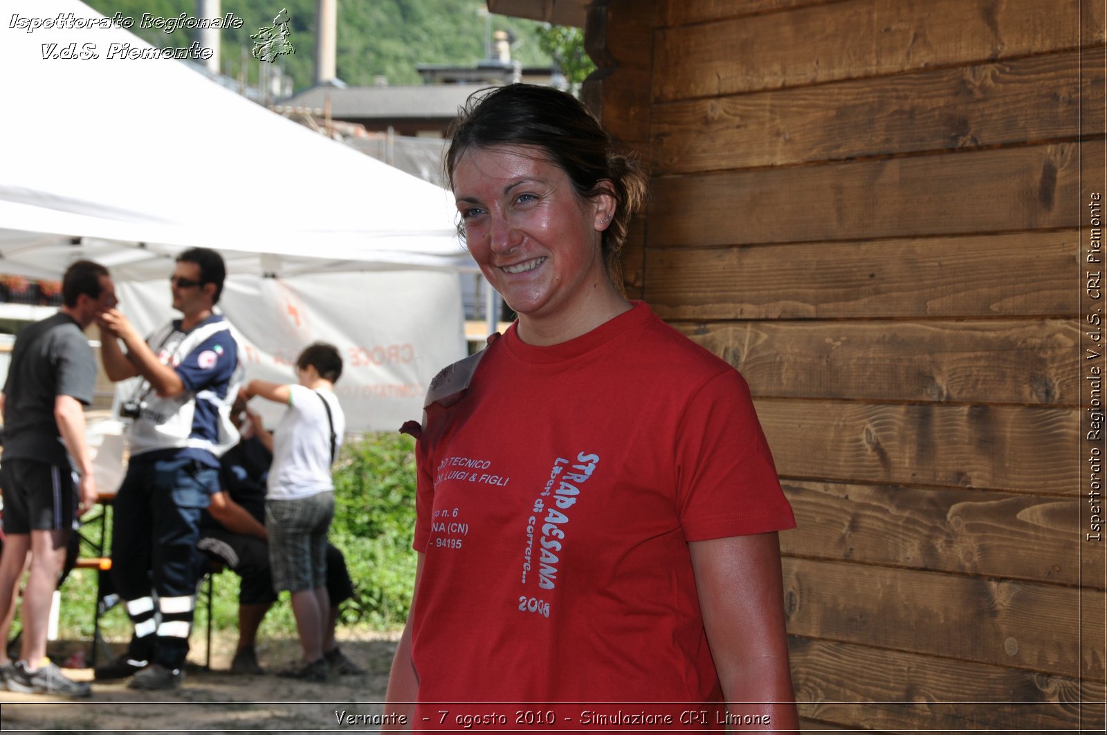 Vernante  - 7 agosto 2010 - Simulazione CRI Limone -  Croce Rossa Italiana - Ispettorato Regionale Volontari del Soccorso Piemonte