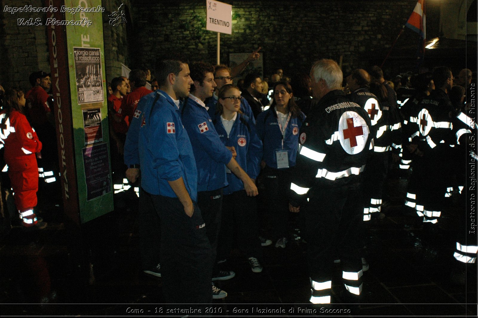 Como - 18 settembre 2010 - Gara Nazionale di Primo Soccorso -  Croce Rossa Italiana - Ispettorato Regionale Volontari del Soccorso Piemonte