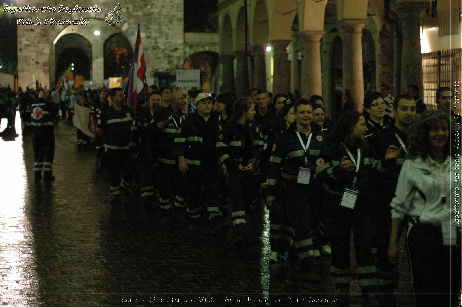 Como - 18 settembre 2010 - Gara Nazionale di Primo Soccorso -  Croce Rossa Italiana - Ispettorato Regionale Volontari del Soccorso Piemonte