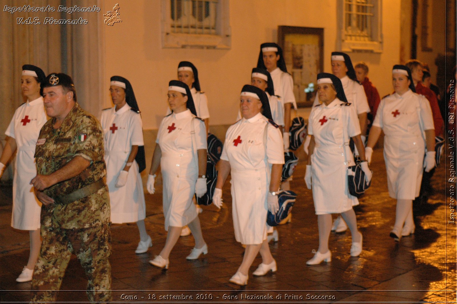 Como - 18 settembre 2010 - Gara Nazionale di Primo Soccorso -  Croce Rossa Italiana - Ispettorato Regionale Volontari del Soccorso Piemonte