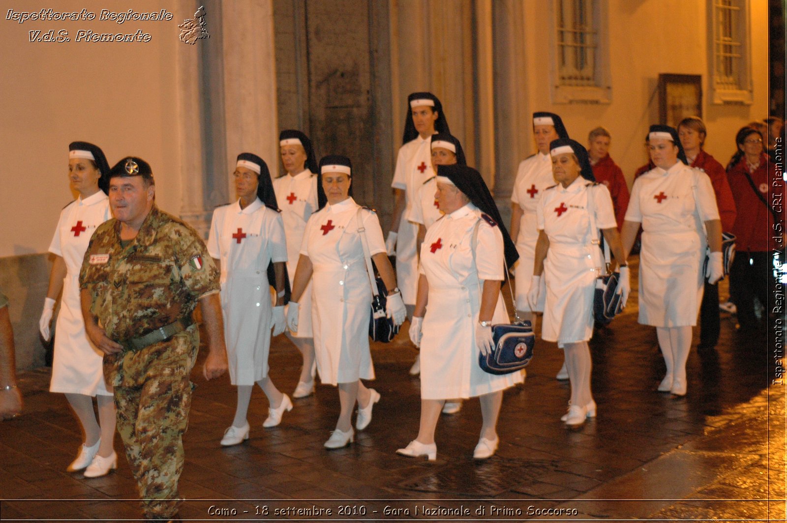 Como - 18 settembre 2010 - Gara Nazionale di Primo Soccorso -  Croce Rossa Italiana - Ispettorato Regionale Volontari del Soccorso Piemonte