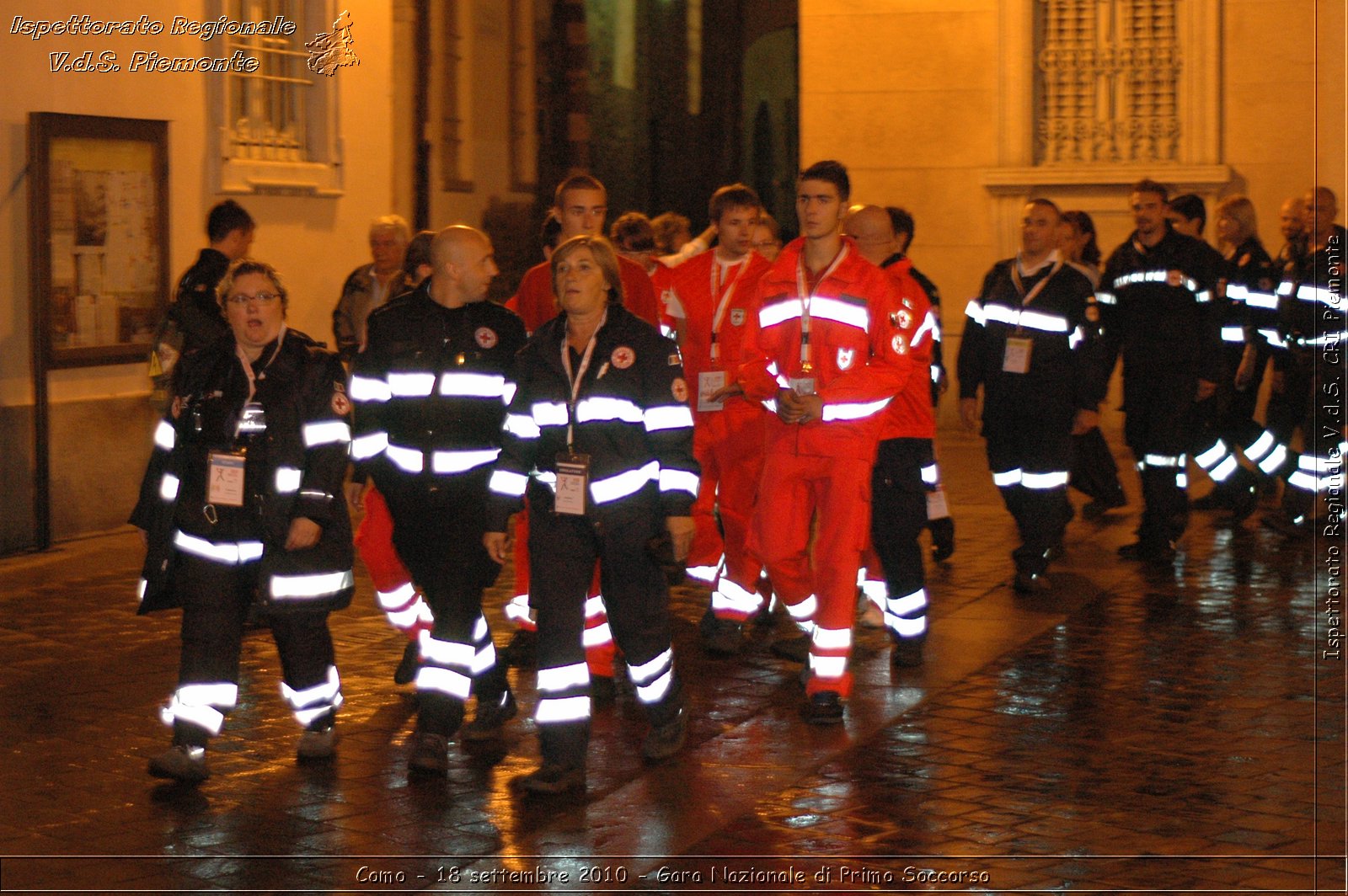 Como - 18 settembre 2010 - Gara Nazionale di Primo Soccorso -  Croce Rossa Italiana - Ispettorato Regionale Volontari del Soccorso Piemonte