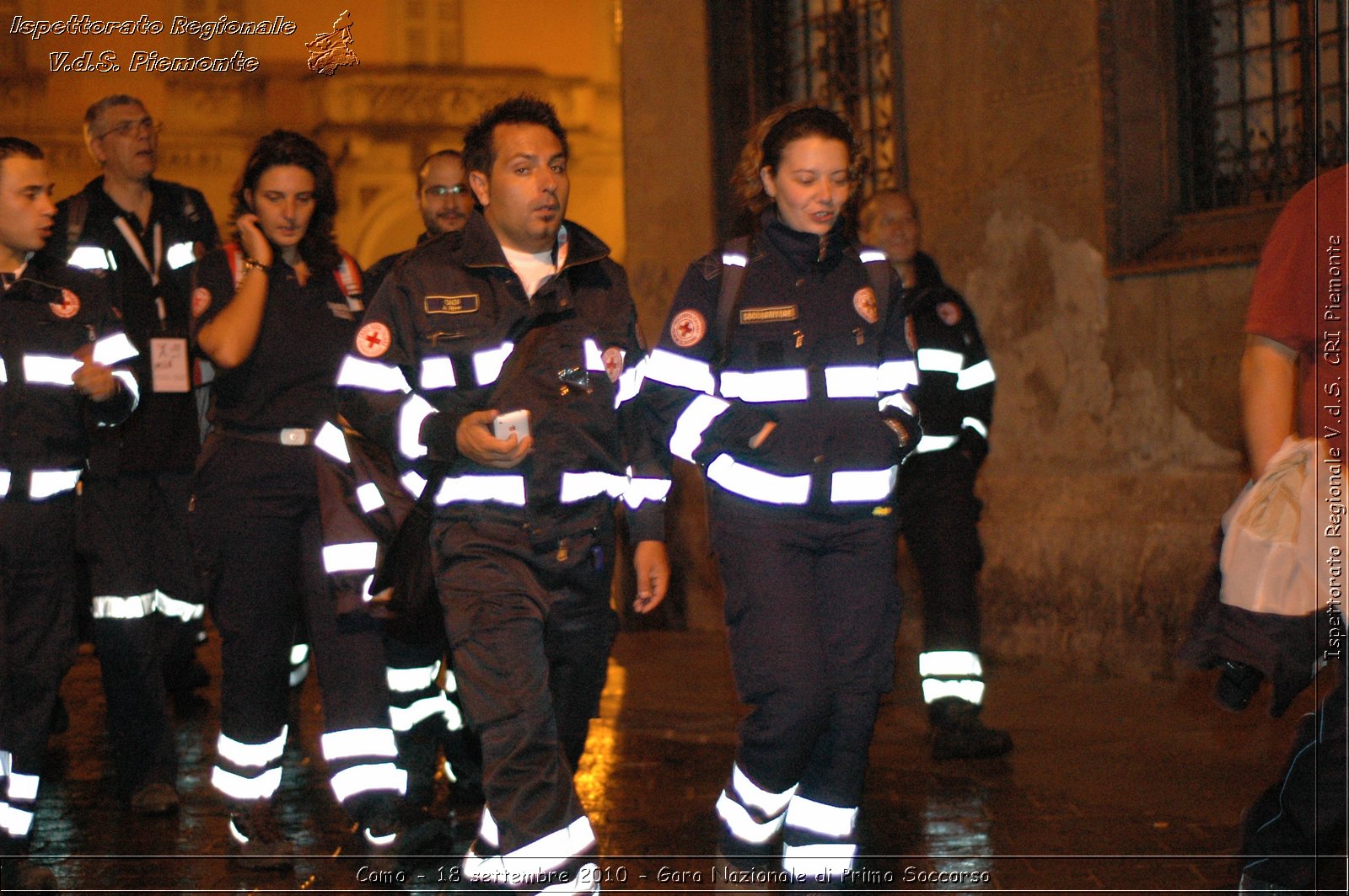 Como - 18 settembre 2010 - Gara Nazionale di Primo Soccorso -  Croce Rossa Italiana - Ispettorato Regionale Volontari del Soccorso Piemonte