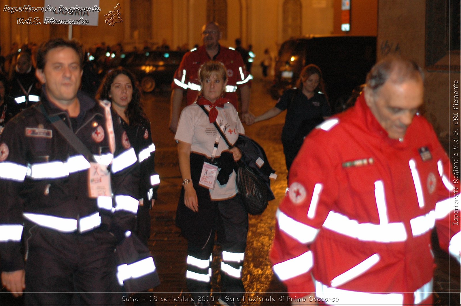 Como - 18 settembre 2010 - Gara Nazionale di Primo Soccorso -  Croce Rossa Italiana - Ispettorato Regionale Volontari del Soccorso Piemonte