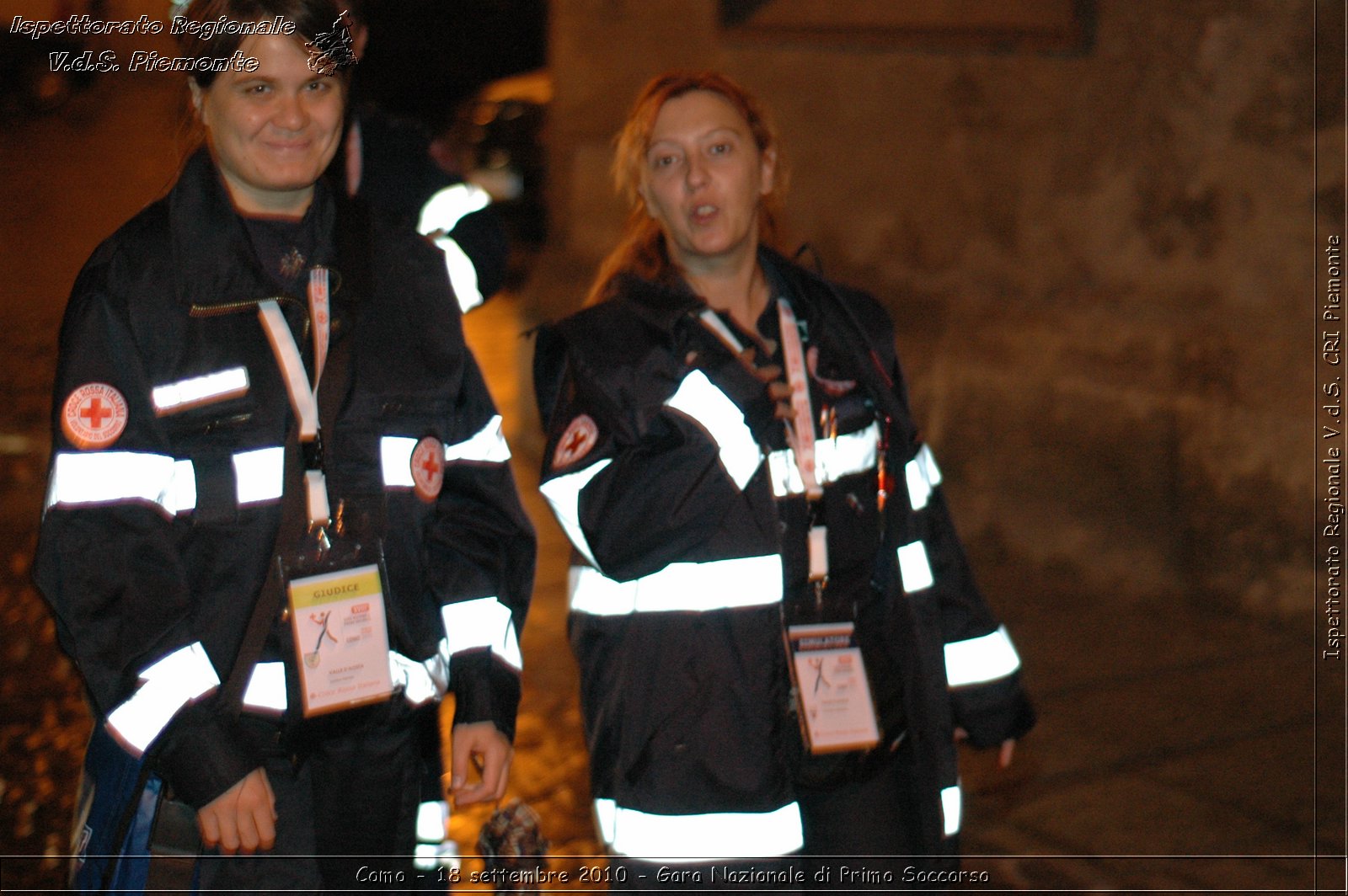 Como - 18 settembre 2010 - Gara Nazionale di Primo Soccorso -  Croce Rossa Italiana - Ispettorato Regionale Volontari del Soccorso Piemonte