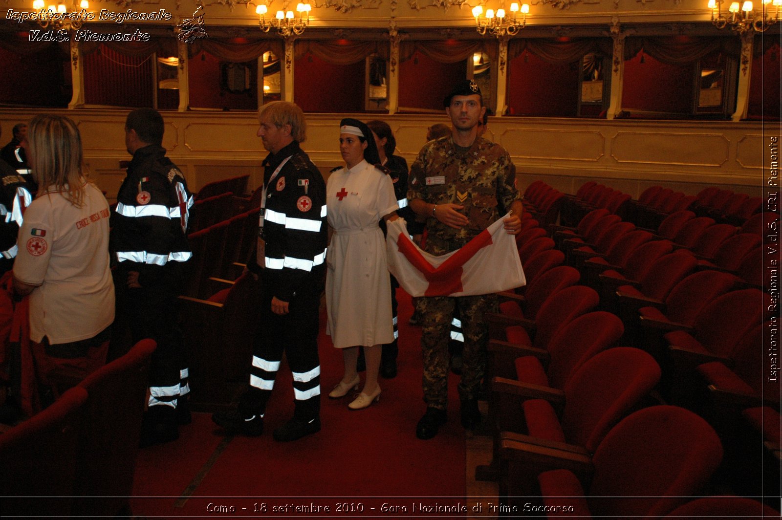 Como - 18 settembre 2010 - Gara Nazionale di Primo Soccorso -  Croce Rossa Italiana - Ispettorato Regionale Volontari del Soccorso Piemonte