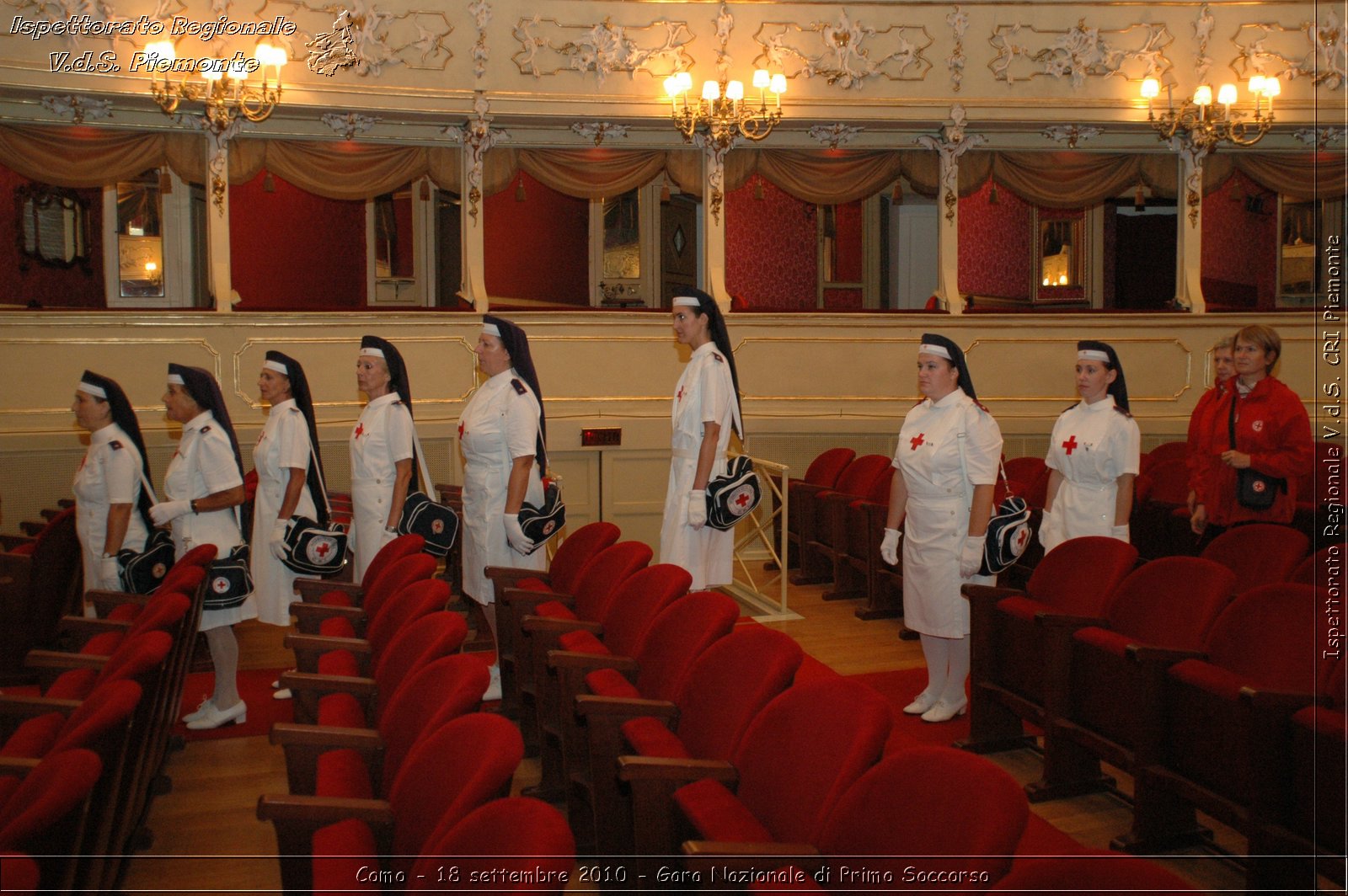 Como - 18 settembre 2010 - Gara Nazionale di Primo Soccorso -  Croce Rossa Italiana - Ispettorato Regionale Volontari del Soccorso Piemonte