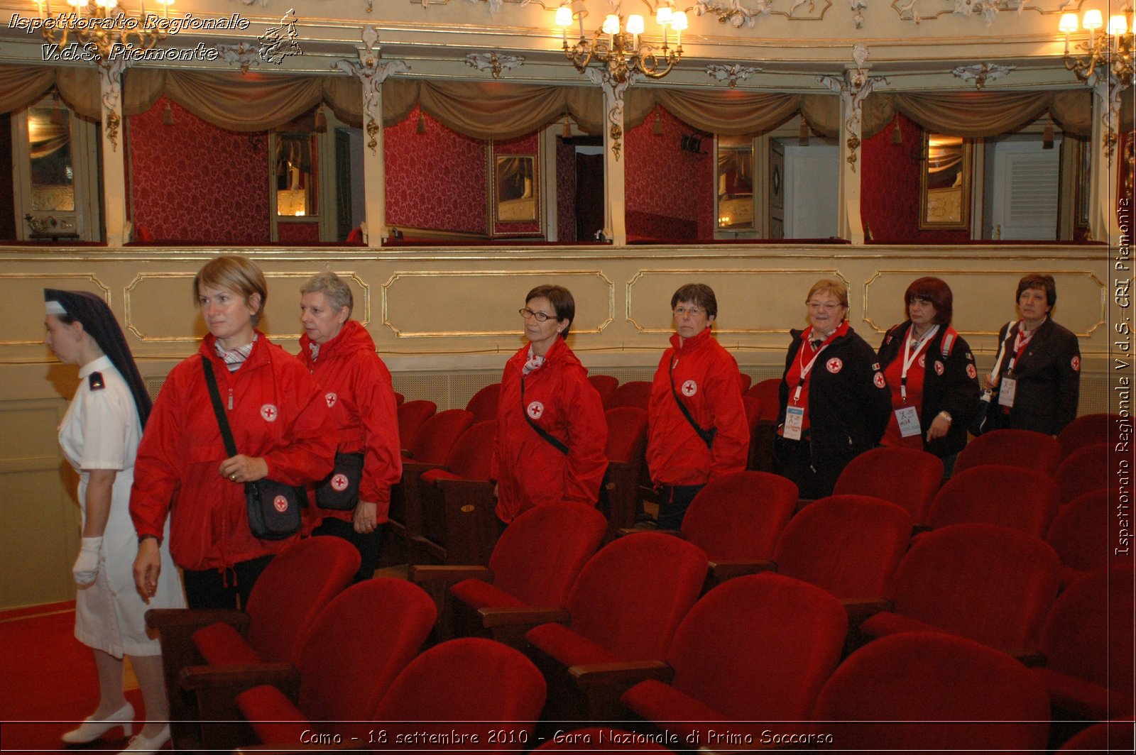 Como - 18 settembre 2010 - Gara Nazionale di Primo Soccorso -  Croce Rossa Italiana - Ispettorato Regionale Volontari del Soccorso Piemonte