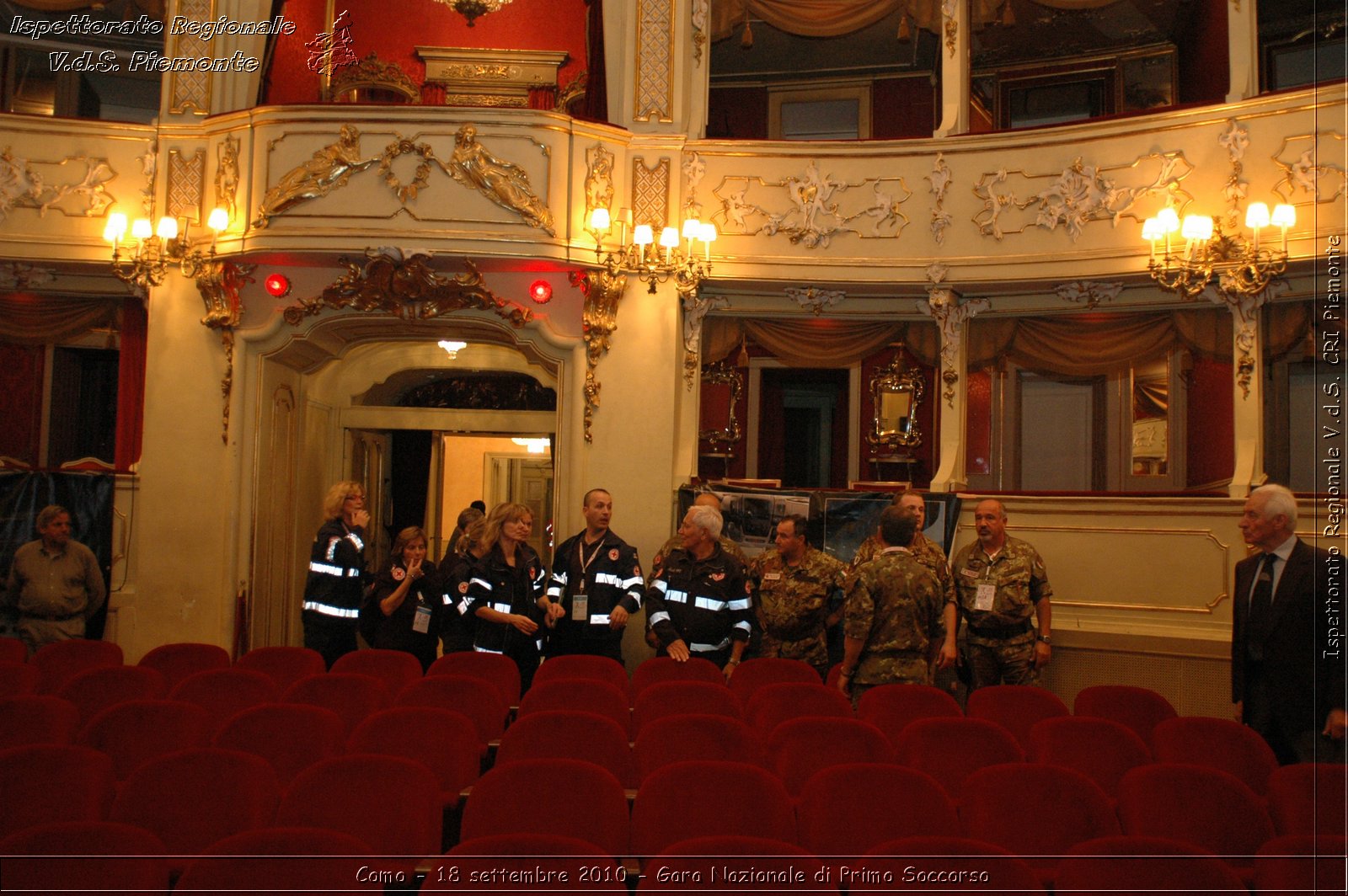 Como - 18 settembre 2010 - Gara Nazionale di Primo Soccorso -  Croce Rossa Italiana - Ispettorato Regionale Volontari del Soccorso Piemonte