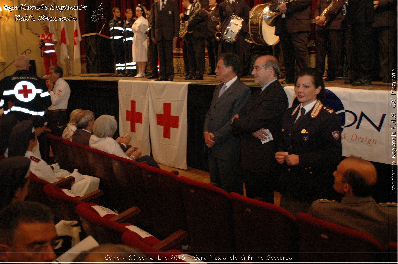 Como - 18 settembre 2010 - Gara Nazionale di Primo Soccorso -  Croce Rossa Italiana - Ispettorato Regionale Volontari del Soccorso Piemonte