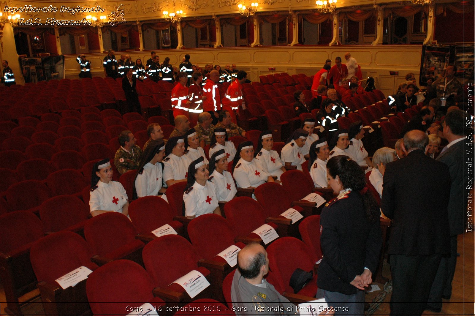 Como - 18 settembre 2010 - Gara Nazionale di Primo Soccorso -  Croce Rossa Italiana - Ispettorato Regionale Volontari del Soccorso Piemonte