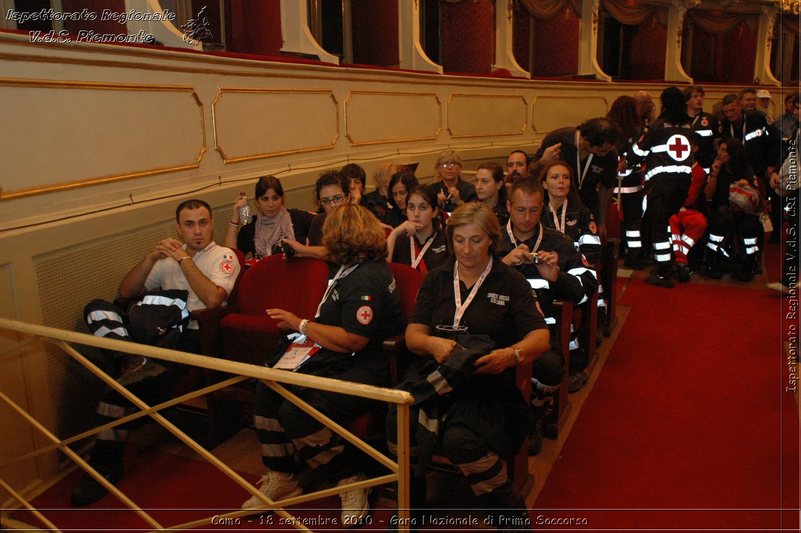 Como - 18 settembre 2010 - Gara Nazionale di Primo Soccorso -  Croce Rossa Italiana - Ispettorato Regionale Volontari del Soccorso Piemonte