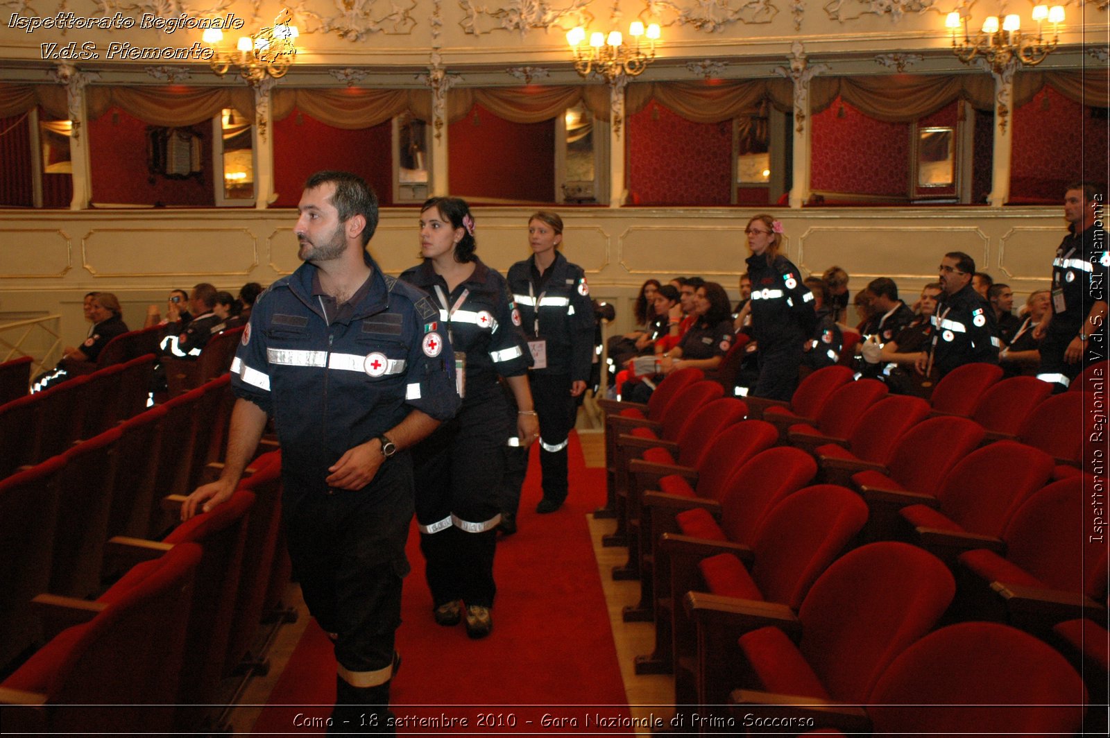 Como - 18 settembre 2010 - Gara Nazionale di Primo Soccorso -  Croce Rossa Italiana - Ispettorato Regionale Volontari del Soccorso Piemonte