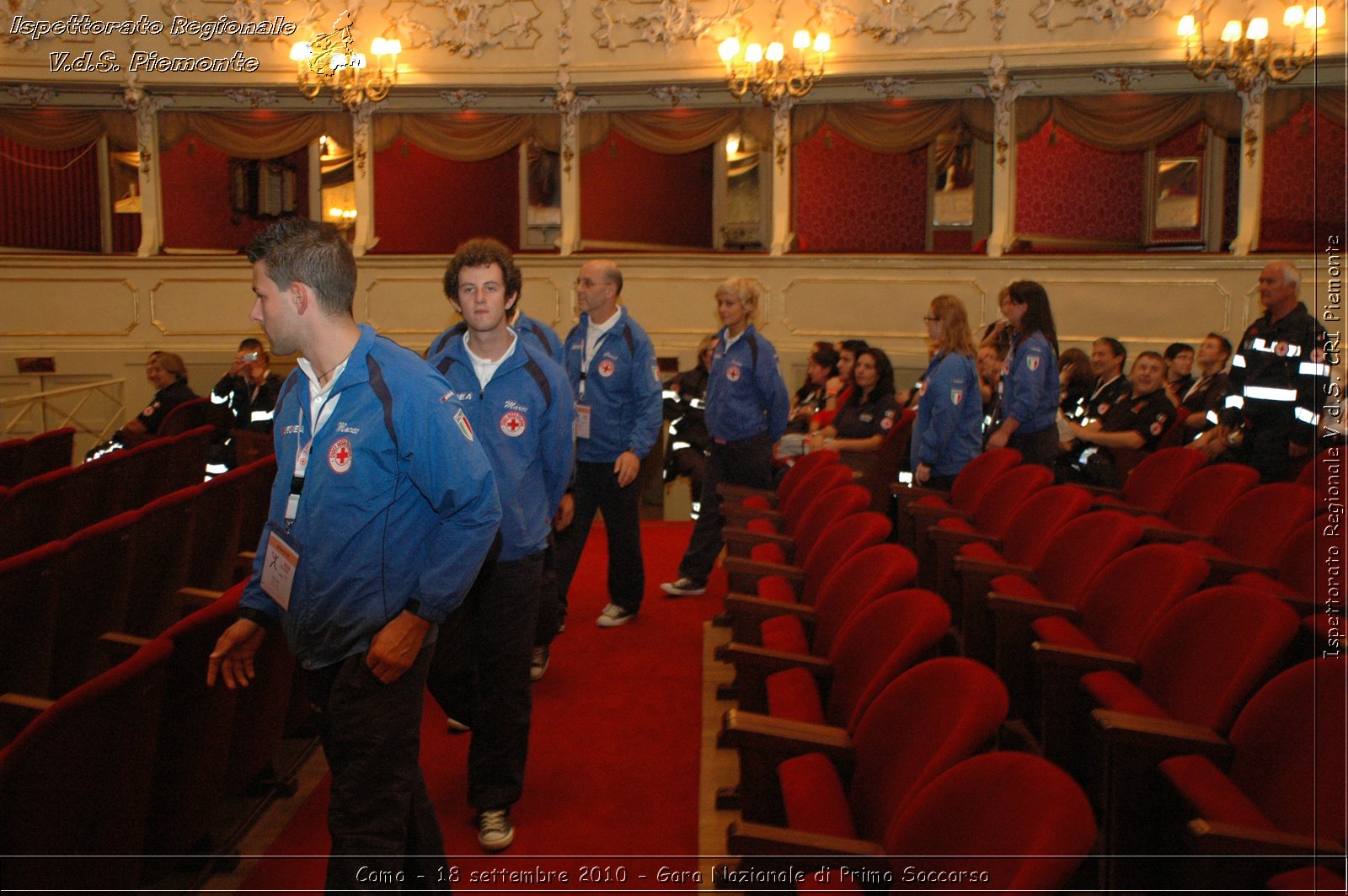 Como - 18 settembre 2010 - Gara Nazionale di Primo Soccorso -  Croce Rossa Italiana - Ispettorato Regionale Volontari del Soccorso Piemonte