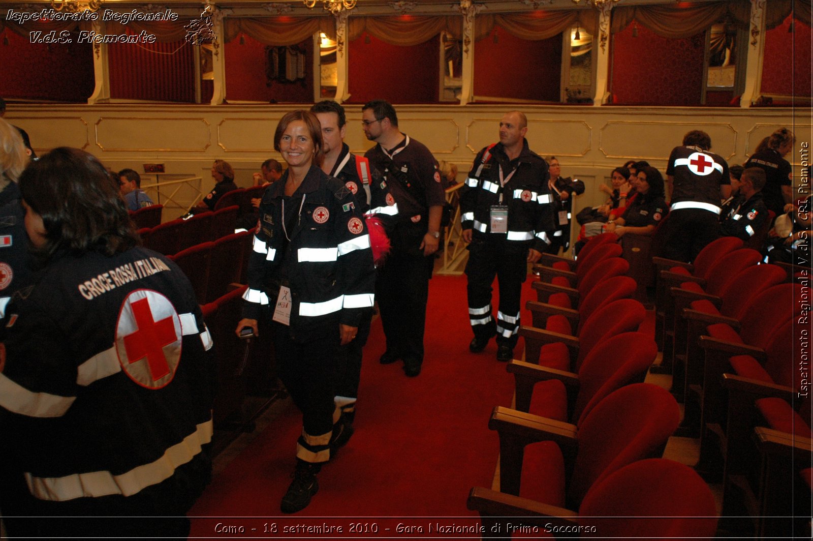 Como - 18 settembre 2010 - Gara Nazionale di Primo Soccorso -  Croce Rossa Italiana - Ispettorato Regionale Volontari del Soccorso Piemonte