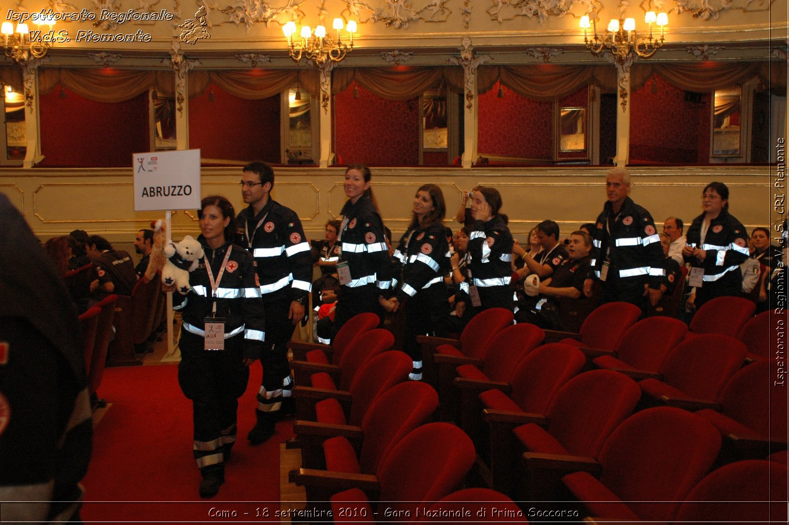 Como - 18 settembre 2010 - Gara Nazionale di Primo Soccorso -  Croce Rossa Italiana - Ispettorato Regionale Volontari del Soccorso Piemonte