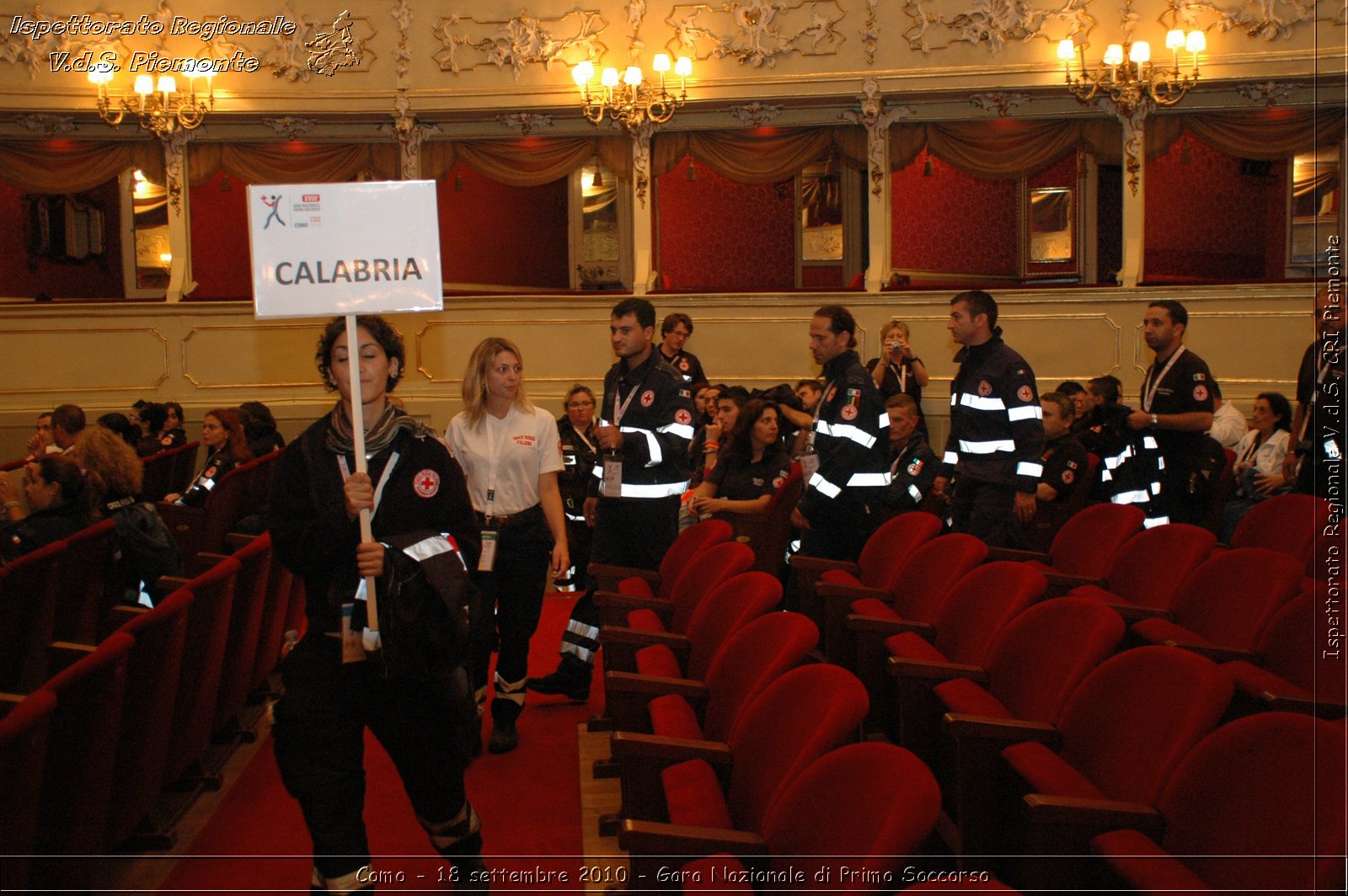 Como - 18 settembre 2010 - Gara Nazionale di Primo Soccorso -  Croce Rossa Italiana - Ispettorato Regionale Volontari del Soccorso Piemonte