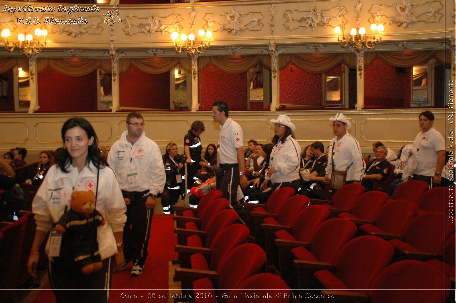 Como - 18 settembre 2010 - Gara Nazionale di Primo Soccorso -  Croce Rossa Italiana - Ispettorato Regionale Volontari del Soccorso Piemonte