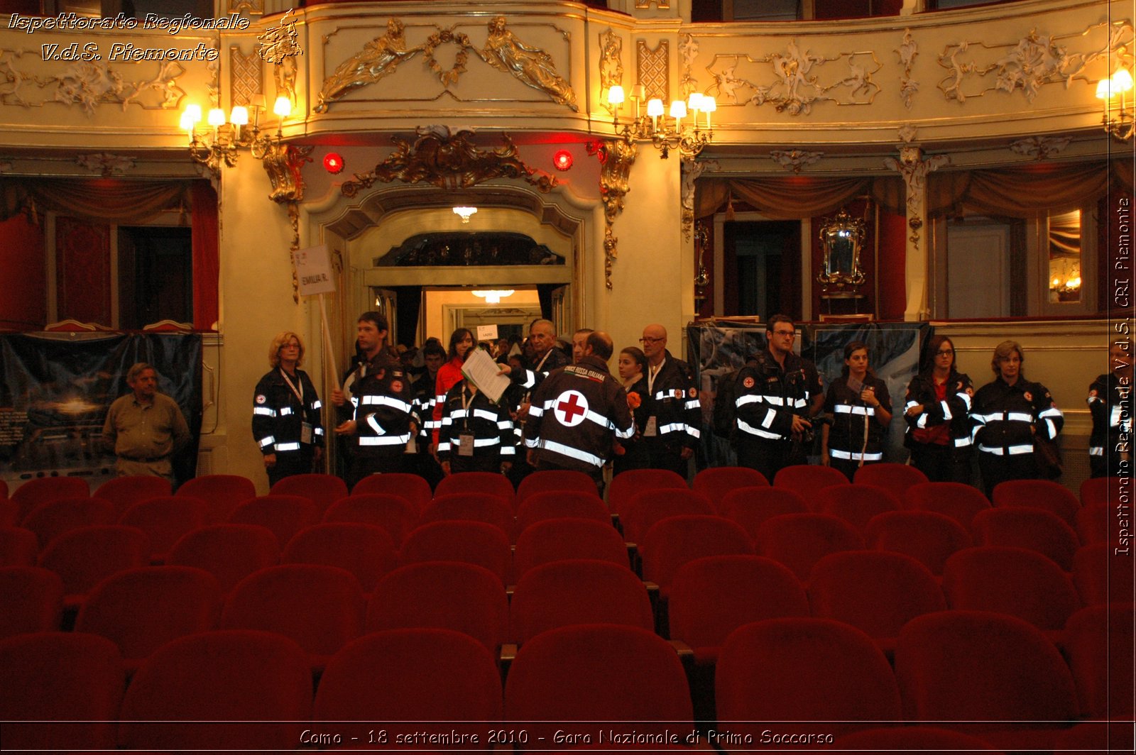 Como - 18 settembre 2010 - Gara Nazionale di Primo Soccorso -  Croce Rossa Italiana - Ispettorato Regionale Volontari del Soccorso Piemonte