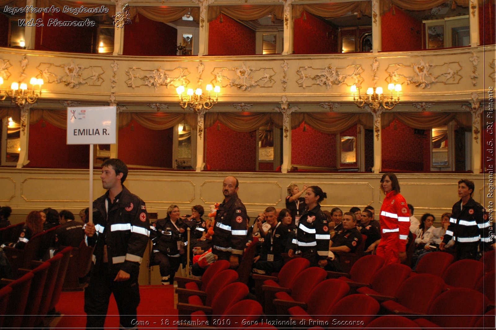 Como - 18 settembre 2010 - Gara Nazionale di Primo Soccorso -  Croce Rossa Italiana - Ispettorato Regionale Volontari del Soccorso Piemonte