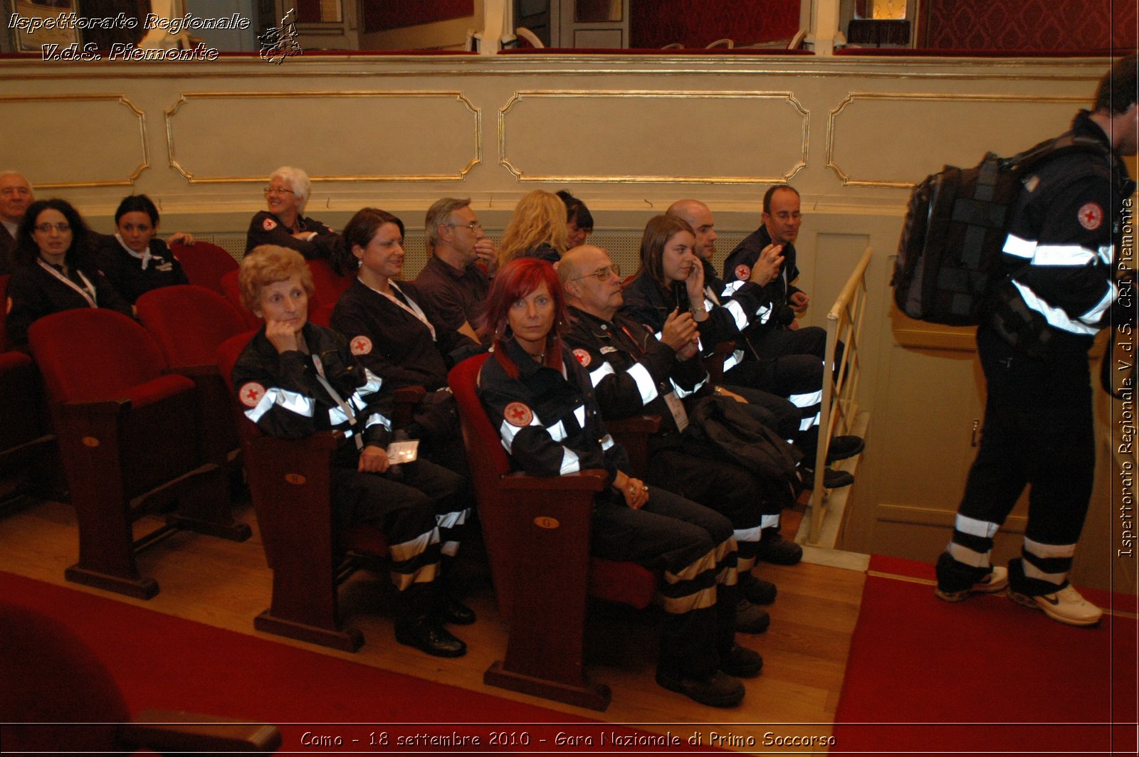 Como - 18 settembre 2010 - Gara Nazionale di Primo Soccorso -  Croce Rossa Italiana - Ispettorato Regionale Volontari del Soccorso Piemonte