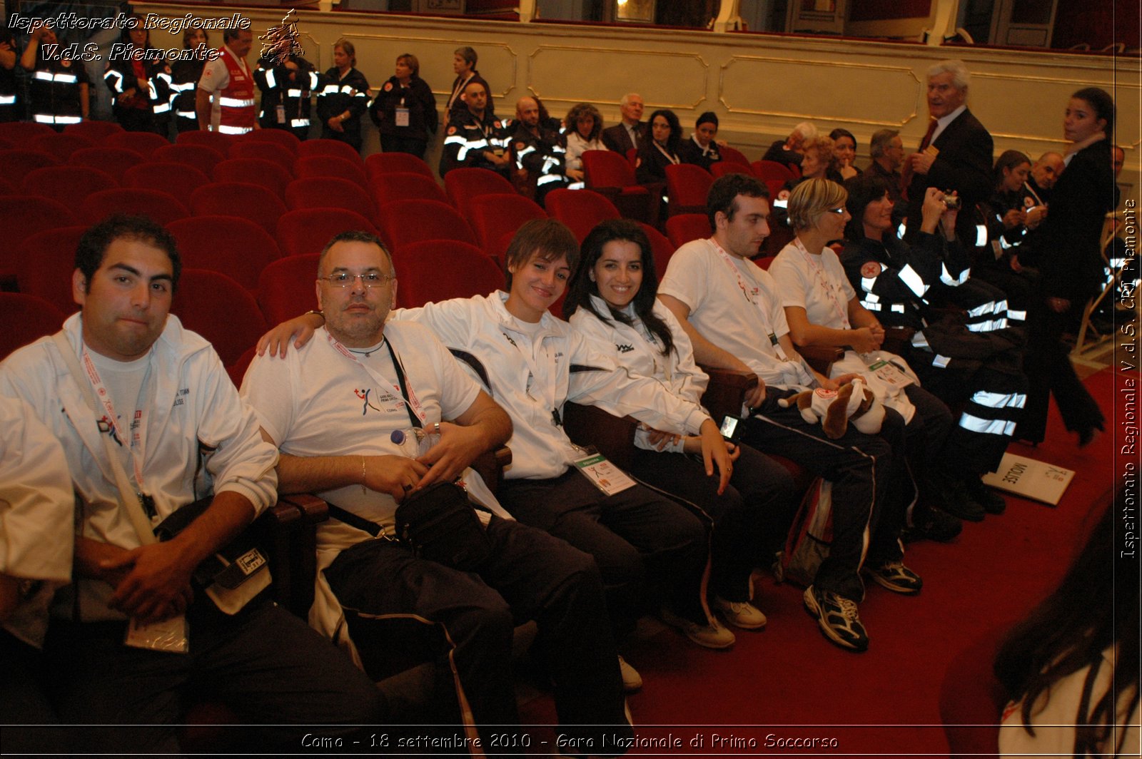 Como - 18 settembre 2010 - Gara Nazionale di Primo Soccorso -  Croce Rossa Italiana - Ispettorato Regionale Volontari del Soccorso Piemonte