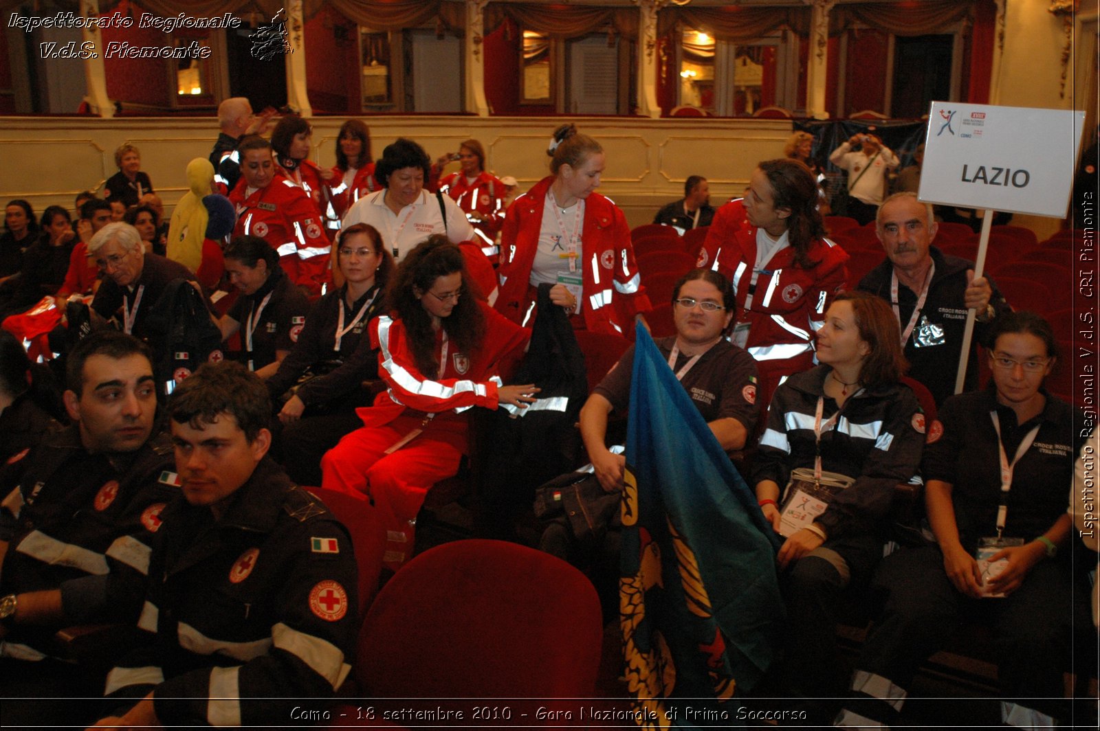 Como - 18 settembre 2010 - Gara Nazionale di Primo Soccorso -  Croce Rossa Italiana - Ispettorato Regionale Volontari del Soccorso Piemonte