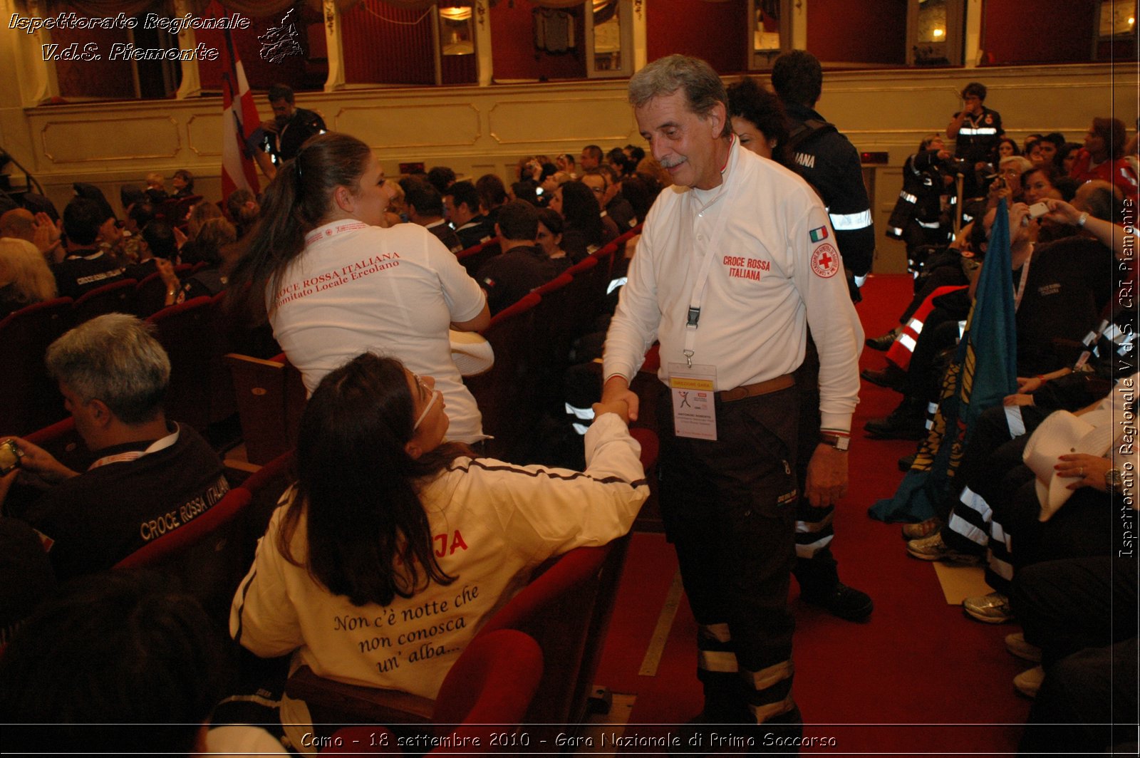 Como - 18 settembre 2010 - Gara Nazionale di Primo Soccorso -  Croce Rossa Italiana - Ispettorato Regionale Volontari del Soccorso Piemonte