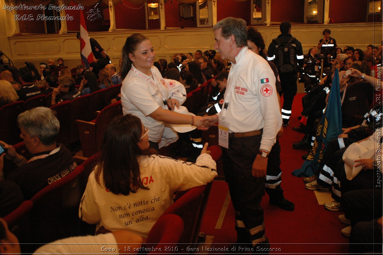 Como - 18 settembre 2010 - Gara Nazionale di Primo Soccorso -  Croce Rossa Italiana - Ispettorato Regionale Volontari del Soccorso Piemonte